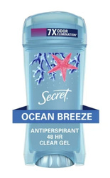 Secret Ocean Breeze 73 g - Antyperspirant w żelu dla kobiet