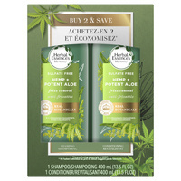 Herbal Essences Hemp+ Potent Aloe Shampoo & Conditioner - Zestaw do pielęgnacji włosów