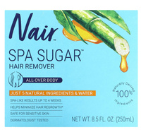 Nair Spa Sugar 250 ml - Cukier SPA do usuwania owłosienia