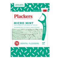 Plackers Micro Mint 75 szt. - Nici dentystyczne