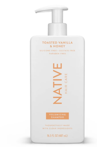 NATIVE HAIR Care Volumizing Shampoo Toasted Vanilla & Honey 487 ml - Szampon do włosów zwiększający objętość