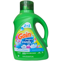 Gain Fresh n' Comfy 3,34 l 78 prań - Uniwersalny żel do prania tkanin