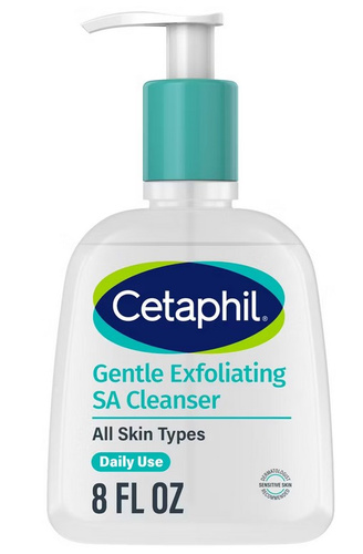  Cetaphil Gentle Exfoliating SA Cleanser 237 ml - Pieniący żel do mycia  twarzy