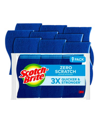 Scotch- Brite Zero Scratch 9 szt.- Gąbka do czyszczenia