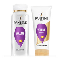 Pantene Volume Shampoo + Conditioner - Zestaw szampon i balsam do włosów