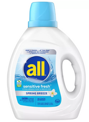 All Sensitive Fresh 2,15 l 58 prań - Hipoalergiczny żel do prania tkanin