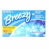 Breezy Blue Shimmer 55 szt. - Chusteczki do suszarek