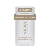 Native Sensitive Sandalwood & Shea Butter 75 g - Dezodorant w sztyfcie dla kobiet