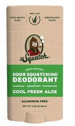 Dr.Squatch Cool Fresh Aloe 75 g - Dezodorant w sztyfcie dla mężczyzn