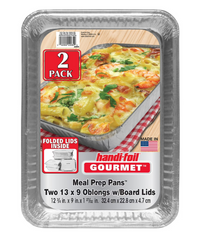 Handi-foil 2 szt. - Zestaw jednorazowych foremek aluminiowych do pieczenia 
