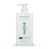 NATIVE HAIR Shampoo & Conditioner 2 in1 Eucalyptus & Mint 487 ml - Szampon i balsam do włosów 2 w 1