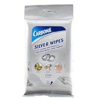 Carbona Silver Wipes 12 szt. - Chusteczki do czyszczenia srebra