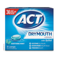ACT Dry Mouth Soothing Mint 36 szt. - Pastylki odświeżające oddech