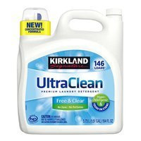 Kirkland Ultra Clean Free & Clear 5,73 l 146 prań - Hipoalergiczny żel do prania tkanin