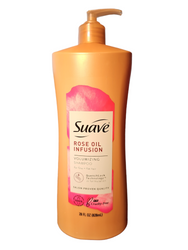 Suave Rose Oil Infusion Volumizing Shampoo 828 ml - Szampon do włosów