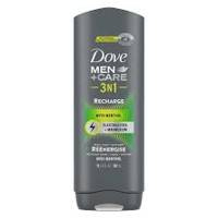 Dove Men+Care 3N1 Recharge 532 ml - Żel do mycia twarzy, ciała i włosów dla mężczyzn