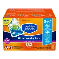 Berkley Jensen Ultra Laundry Pacs Spring Fresh Scent 66 szt. - Uniwersalne kapsułki do prania