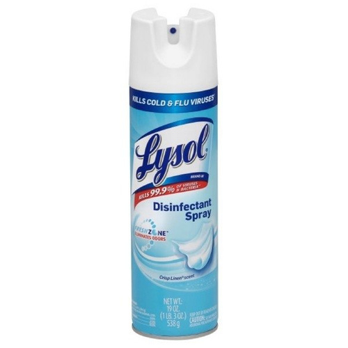 Lysol Disinfectant Spray Crisp Linen 538g - Spray do dezynfekcji 