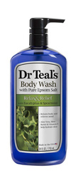 Dr Teal's Body Wash with Pure Epsom Salt Relax & Relief with Eucalyptus & Spearmint 710 ml - Żel do mycia ciała
