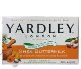 Yardley Shea & Buttermilk120 g - Mydło w kostce