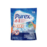 Purex 4 in 1 + OXI 28 szt. - Uniwersalne kapsułki do prania tkanin