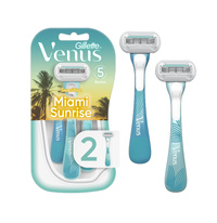 Gillette Venus Miami Sunrise 2 szt. - Zestaw maszynek do golenia dla kobie