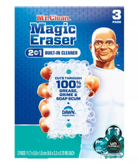 Mr.Clean Magic Eraser 3 szt. - Zestaw magicznych gąbek do czyszczenia