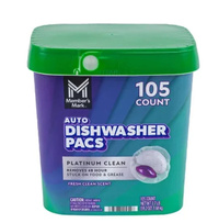 Member's Mark Auto Dishwasher Pacs Fresh Clean Scent 105 szt.- Kapsułki do zmywarek