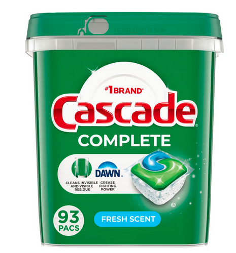 Cascade Complete Fresh Scent 93 szt.- Kapsułki do zmywarki