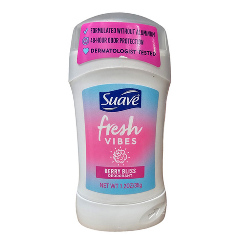 Suave Fresh Vibes Berry Bliss 35 g - Antyperspirant  w sztyfcie dla kobiet