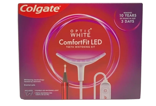 Colgate Optic White ComfortFit LED - Zestaw do wybielania zębów