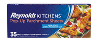 Reynolds Kitchens Pop-Up Parchment Sheets 35 szt. - Zestaw papierów pergaminowych