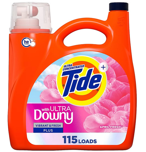 Tide Downy April Fresh 4,34 l 115 prań - Uniwersalny żel do prania tkanin