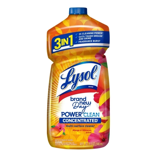 Lysol Brand New Day Mango & Hibiscus Scent 828 ml - Skoncentrowany płyn wszechstronnego użytku