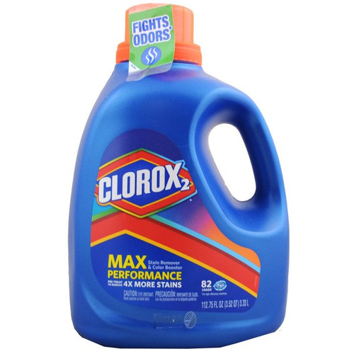 Clorox 2 Max Performance 3,33 l 82 prania - Żel do prania tkanin kolorowych