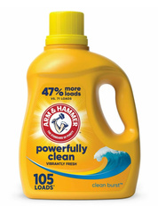 Arm & Hammer Clean Burst 3,10 l 105 prań- Uniwersalny żel do prania tkanin