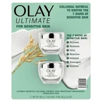 Olay Ultimate For Sensitive Skin 2x48 g - Nawilżający krem do twarzy