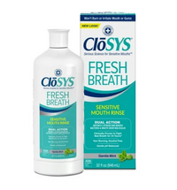 Closys Fresh Breath Sensitive Mouth Rinse  946 ml - Płyn do płukania jamy ustnej