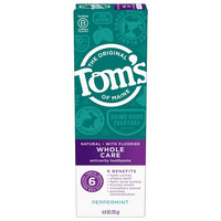 Tom's Natural With Fluoride Whole Care 113 g - Pasta do zębów