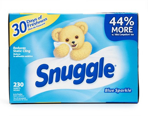 Snuggle Blue sparkle 230szt – chusteczki zapachowe