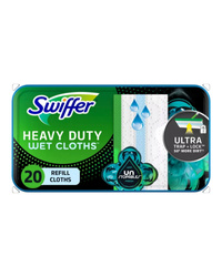 Swiffer Heavy Duty Wet Cloths 20 szt. - Zapachowe ściereczki do czyszczenia na mokro