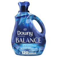 Downy Infusions Crisp Rain & Blue Eucalyptus 2,4 l 120 płukań - Koncentrat do płukania tkanin