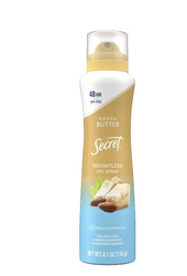 Secret Cocoa Butter 116 g - Dezodorant w sprayu dla kobiet