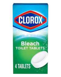 Clorox Bleach 4 szt. - Tabletki do spłuczki