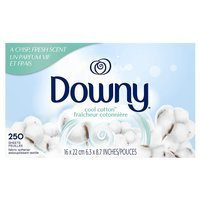 Downy Cool Cotton  250 szt. - Chusteczki do suszarek