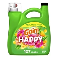 Gain Happy 4,55 l 107 prań - Uniwersalny żel do prania tkanin