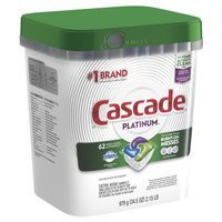Cascade Platinum Fresh Scent 62 szt. - Kapsułki do zmywarek