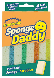 Sponge Daddy 4 szt. - Zestaw gąbek do mycia naczyń