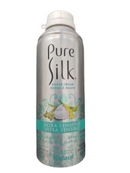 Pure Silk Ultra Sensitive 142 g -  Nawilżający krem do golenia dla kobiet