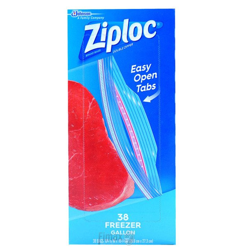 Ziploc Freezer 38 szt. - Torebki do przechowywania mrożonek 